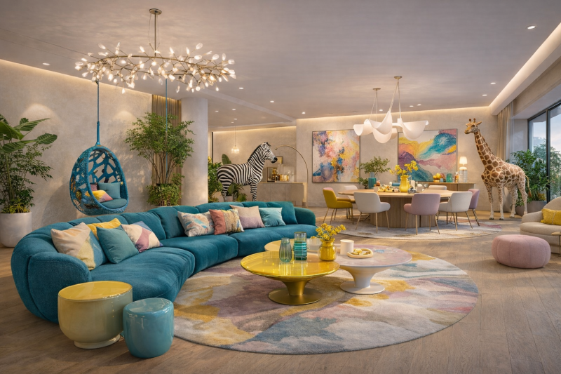 INFJのインテリアCGイメージ